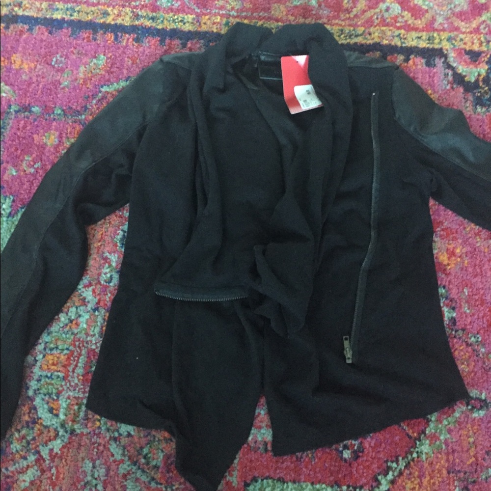 Blank NYC Drapey Moto Jacket